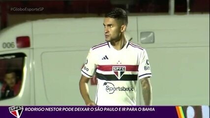 Rodrigo Nestor pode deixar o São Paulo e ir para o Bahia