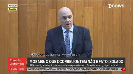 Moares: 'Não existe possibilidade de pacificação com anistia a criminosos'