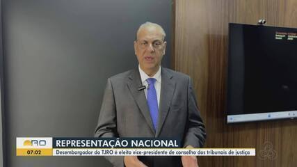 Desembargador do TJRO é eleito vice-presidente de entidade nacional