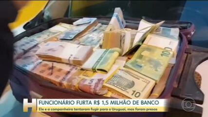 Funcionário é preso após furtar R$ 1,5 milhão do Banco do Brasil de Vitória