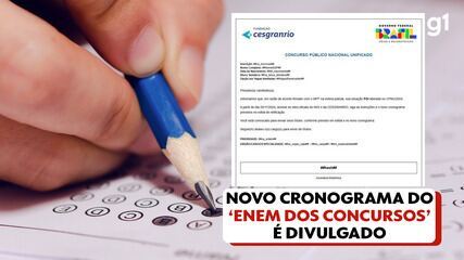 Ministério da Gestão divulga novo cronograma do 'Enem dos Concursos'