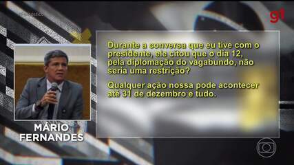 General diz que golpe de estado 'pode acontecer até 31 de dezembro'