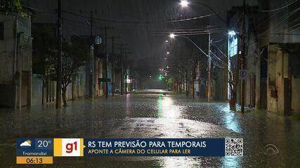 Temporal deixa ruas alagadas na Capital