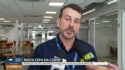 Prefeitura do Rio detecta caso de nova variante da Covid