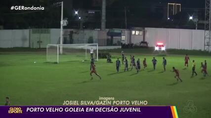 Porto Velho goleia em decisão do Rondoniense Juvenil