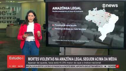 Mortes violentas na Amazônia Legal continuam acima da média nacional