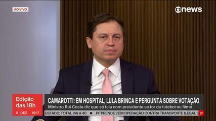 Camarotti: Ministro Rui Costa conversou pelo telefone com Lula e presidente fez brincadeiras e estava bem humorado