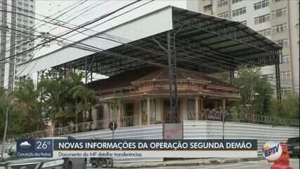 Documento do Ministério Público detalha informaçõe sobre operação 'Segunda Demão'