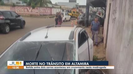 Mulher morre em acidente grave em Altamira, no sudoeste do Pará