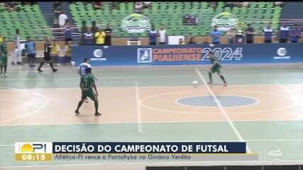 Decisão do campeonato de Futsal: Atlético-Pi vence o Parnahyba no Ginásio Verdão