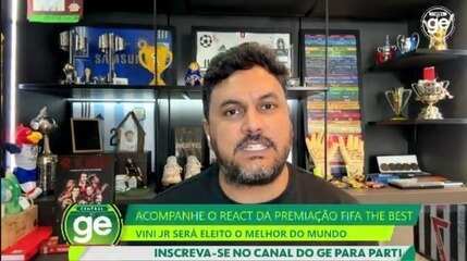 Cahê Mota explica os bastidores da entrega do prêmio FIFA The Best para Vini Jr.