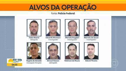 Operação da PF prende policiais civis