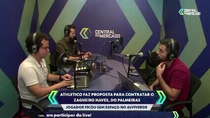 Athletico-PR faz proposta por Naves, do Palmeiras