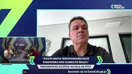 Luiz Fernando está de saída para o Athlético-PR, diz Presidente do Atlético-GO