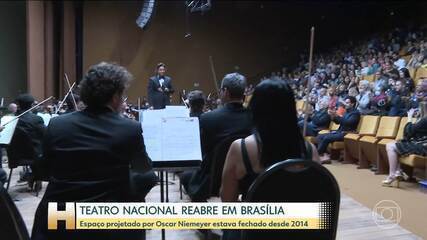 Reaberta uma das das salas do Teatro Nacional de Brasília