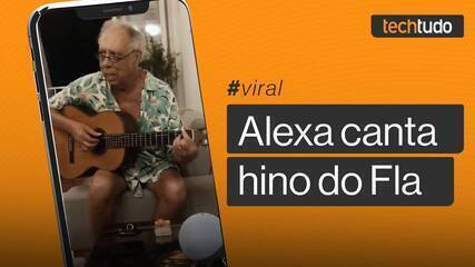 Jards Macalé e Alexa cantam hino do Flamengo e divertem a Web