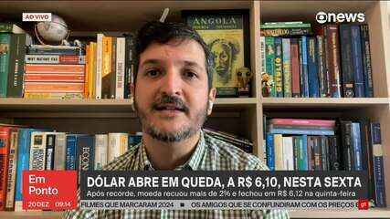 Dólar abre em queda nesta sexta (20); Daniel Sousa comenta