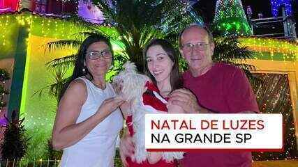 Decoração de Natal faz casa da Grande SP virar 'ponto turístico'