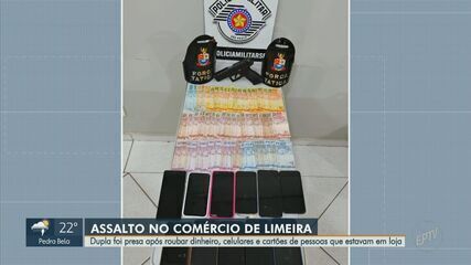 Suspeitos de roubo em Limeira são presos após ter celular rastreado