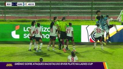 Grêmio sofre ataques racistas do River Plate na Ladies Cup