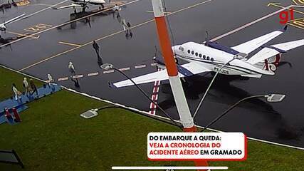 Vídeo mostra a cronologia de queda de avião em Gramado; 10 pessoas morreram