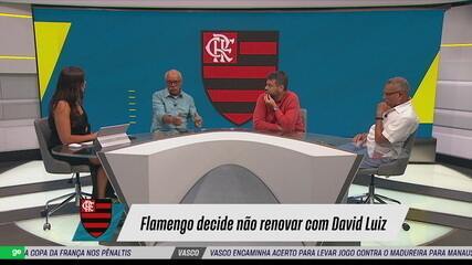 Flamengo decide não renovar com David Luiz: "Decisão passou pelo treinador"