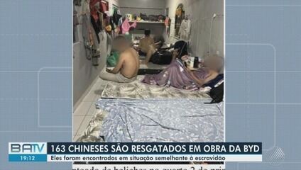 Trabalhadores chineses são resgatados em obra da BYD na Bahia