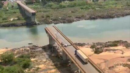 O desabamento da ponte no rio Tocantins já está impactando o transporte da produção agrícola