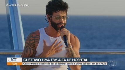 Gusttavo Lima tem alta de hospital após quadro de dor abdominal