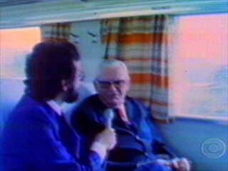 Entrevista do repórter Geraldo Costa Manso com o presidente Geisel, a bordo do trem-bala a caminho de Kioto, 19/09/1976.