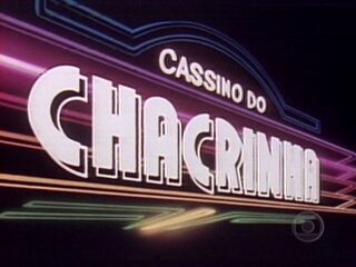 Abertura do programa 'Cassino do Chacrinha' (1982).