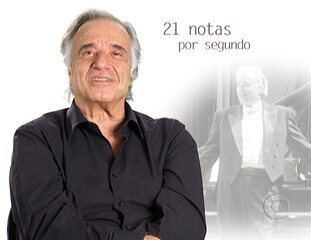 'Viver a Vida' (2009): cena final da novela, com o depoimento do maestro João Carlos Martins.