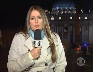 Reportagens de Ilze Scamparini, com detalhes do processo eleitoral no Vaticano, e de Marcos Uchoa, sobre o escândalo que ficou conhecido como "Vatileaks", Jornal Nacional, 11/03/2013