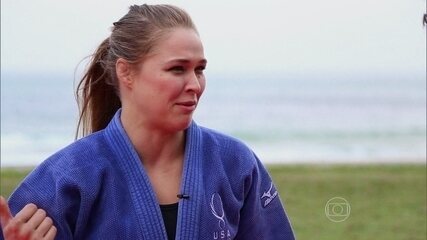 Ronda Rousey lembra luta com Mayra Aguiar em 2007 e diz: "Sabia que ela seria boa"