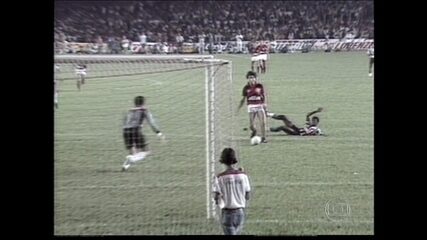 Baú do Esporte relembra Atlético-MG e Flamengo de 1987