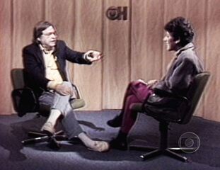 Leda Nagle entrevista Tom Jobim, Jornal Hoje, 17/08/1985.