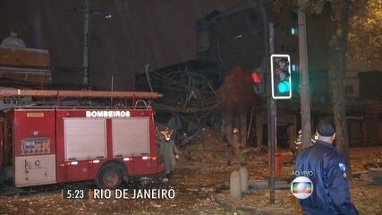 Explosão deixa oito vítimas soterradas no Rio de Janeiro. 'Hora 1', 19/10/2015