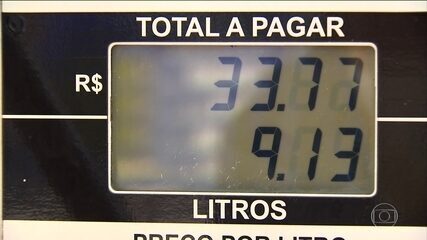 Preços da gasolina e do diesel passarão por novo reajuste. 'Jornal Hoje', 18/05/2018