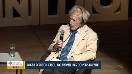 Fronteiras do Pensamento recebe palestra sobre política mediada por Roger Scruton