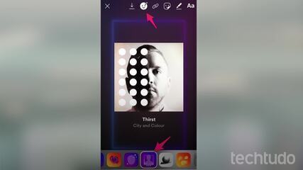Instagram Stories: como colocar filtro em repost e post feito com Spotify