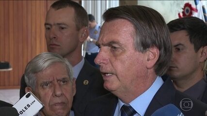 Presidente Jair Bolsonaro volta a criticar o Inpe