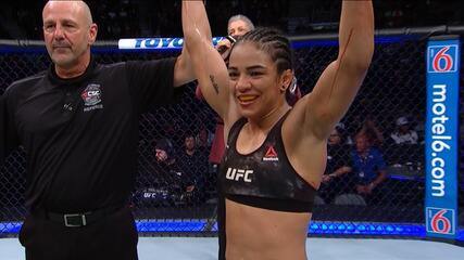 Vivi Araújo venceu Alexis Davis por decisão unânime no UFC 240