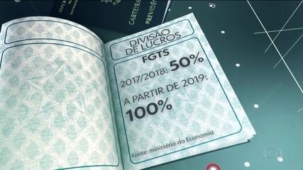 FGTS deve render mais que poupança com nova distribuição de lucros