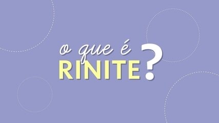 O que é rinite?