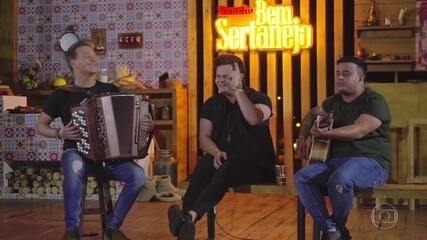 Michel Teló recebe Jorge & Mateus e Matheus & Kauan na volta do 'Bem Sertanejo'. 'Fantástico', 25/082019