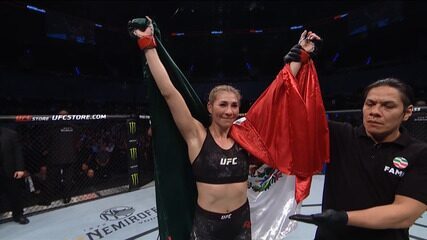 Melhores momentos de Irene Aldana x Vanessa Melo no UFC Cidade do México