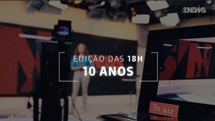 Leilane Neubarth mostra os bastidores da Edição das 18h e celebra os 10 anos do jornal.