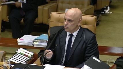 Ministro Alexandre de Moraes vota a favor da prisão de condenados em 2ª instância