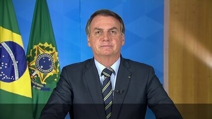 Jair Bolsonaro faz pronunciamento sobre o novo coronavírus