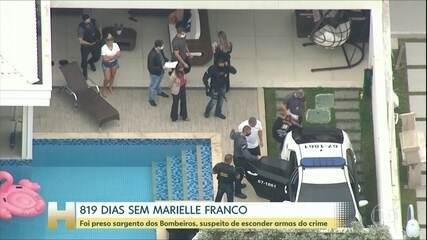 Caso Marielle: bombeiro é preso suspeito de sumir com as armas do crime. Jornal Hoje, 10/06/2020